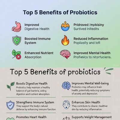 डॉक्टर से प्रोबायोटिक्स के बारे में सलाह लेता हुआ मरीज
