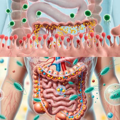 गट हेल्थ आंत की दीवार में पोषक तत्वों का अवशोषण